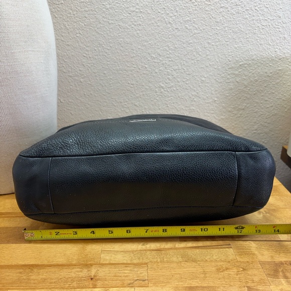 Coach Black Signature Jacquard Taylor Hobo Tote Bag F23279 - Picture 12 of 12